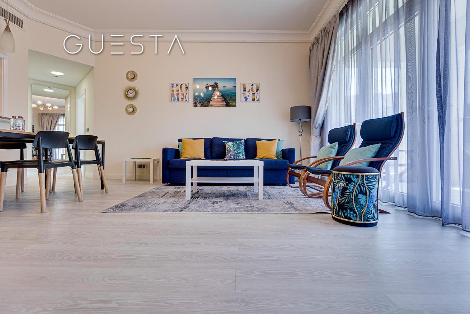 Shoreline The Palm, Free Beach & Pool Access Dubai Bilik gambar