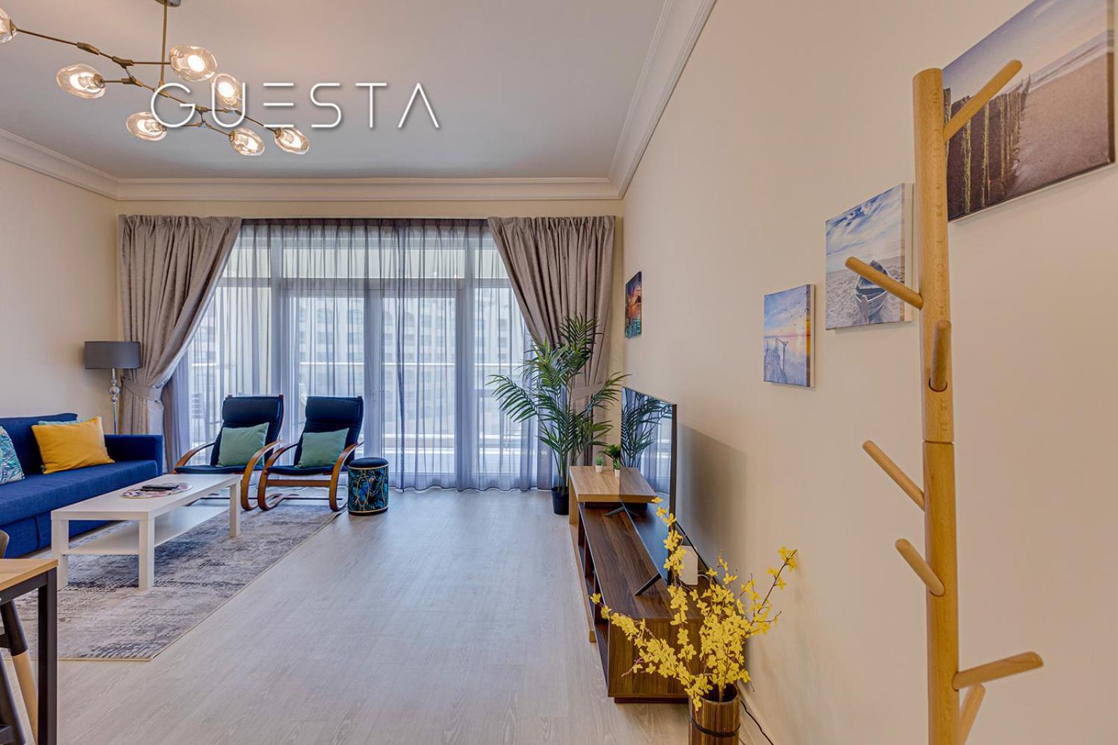 Shoreline The Palm, Free Beach & Pool Access Dubai Bilik gambar